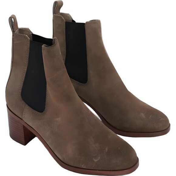 Stylish Steve Madden Rhiannon Women's Suede Chelsea Boots Size 7 - Picture 4 of 6